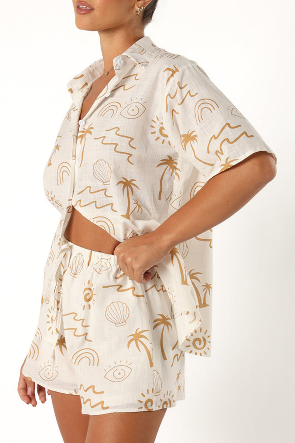 PRINTED HOLIDAY SHIRT