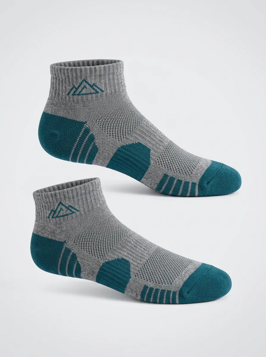 Men's Mountain Artwork Ankle Socks