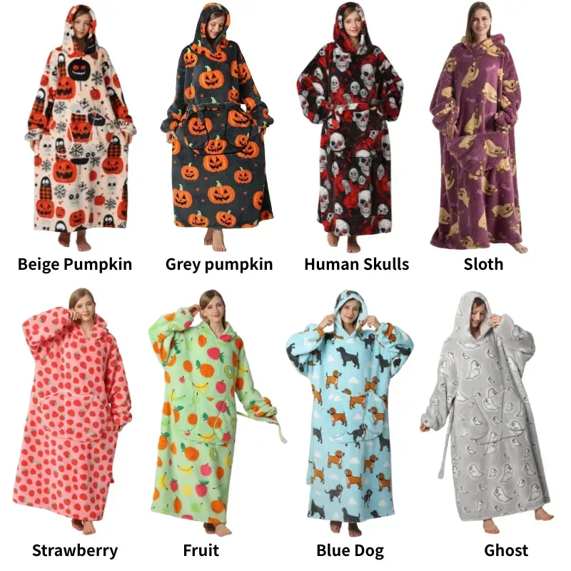 Oversized Wearable Blanket Hoodie – Cozy Comfort You Can Wear! 🔥 Limited-Time Offer — 50% OFF