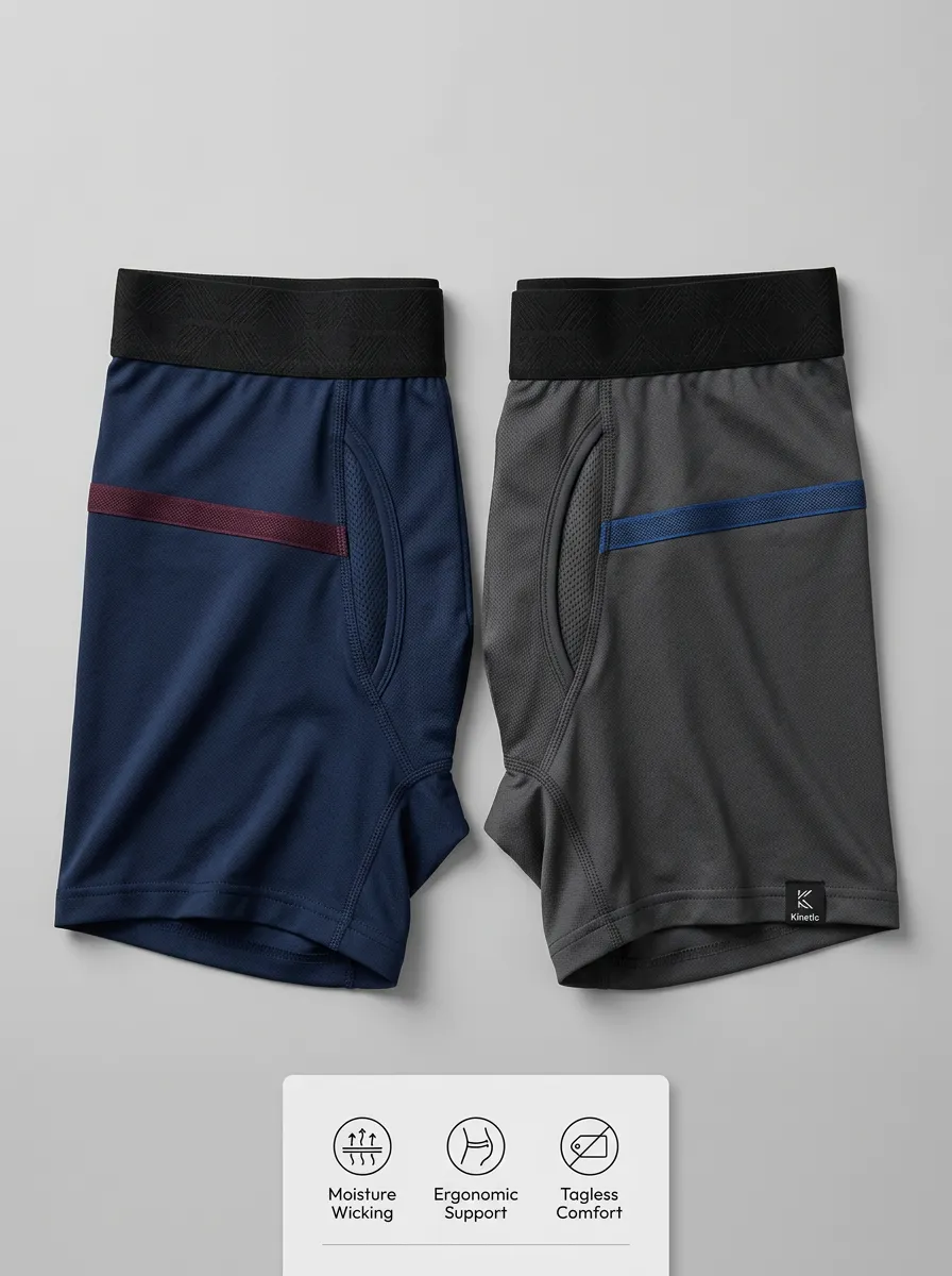 Athletic Performance Ergonomic Support Boxer Briefs