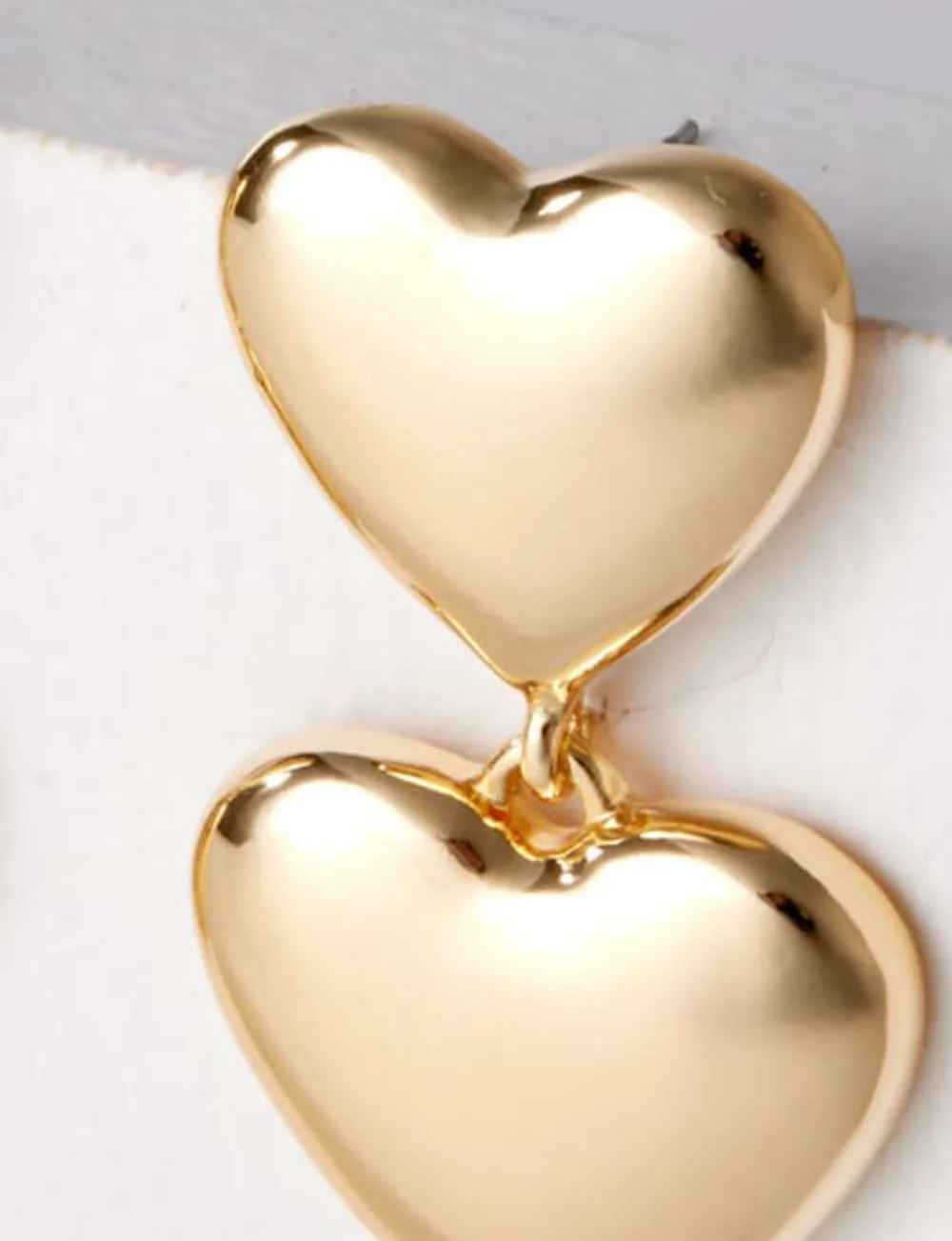 Creative Sweet Multi-Layered Heart-Shaped Earrings