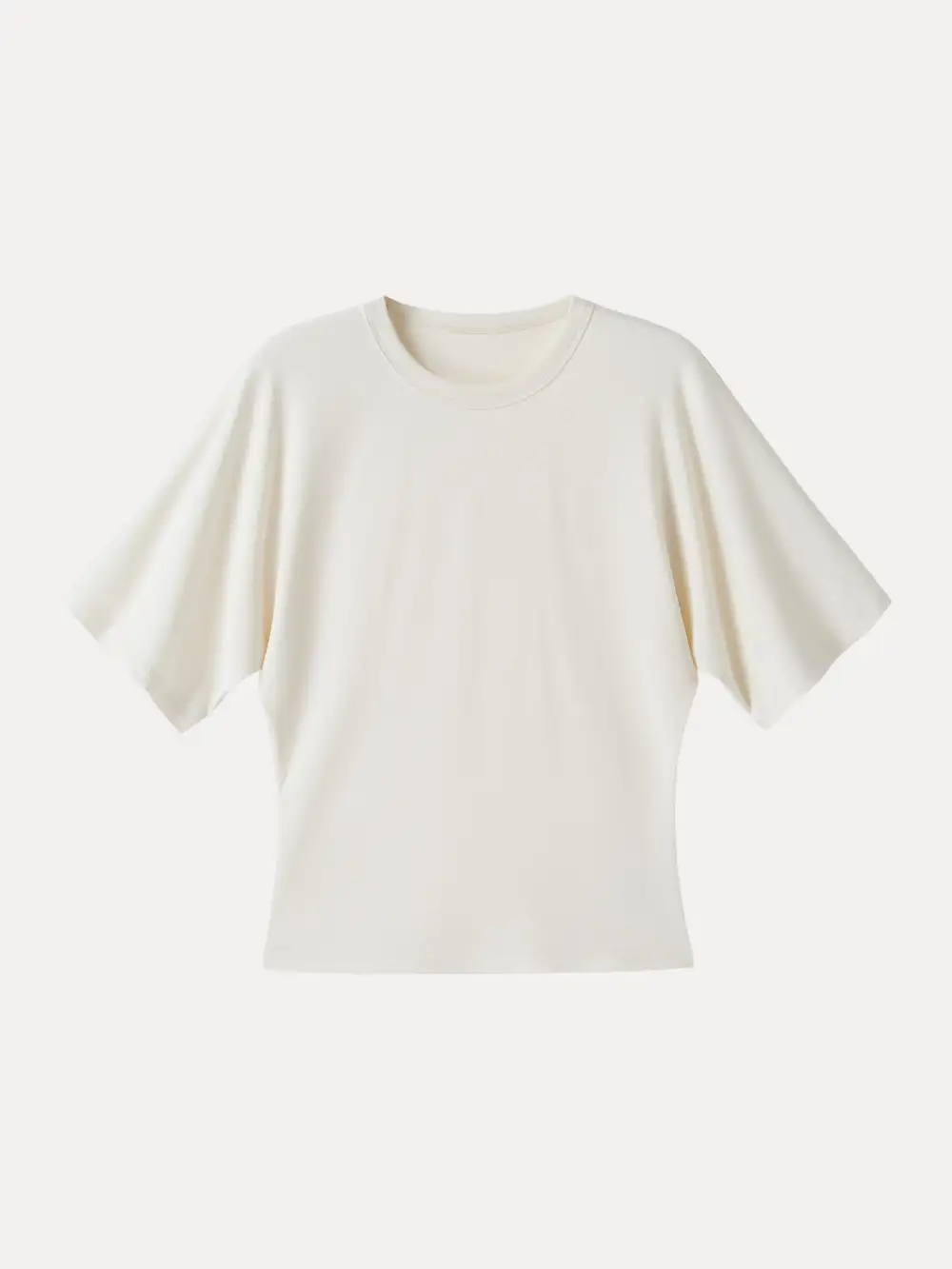 Cotton-Blend Tee Everyday Top