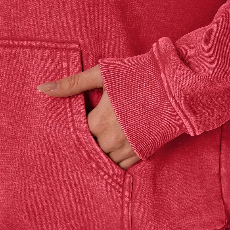 Women‘s Oversized Acid Wash Hoodie – Relaxed Fit, Soft & Cozy