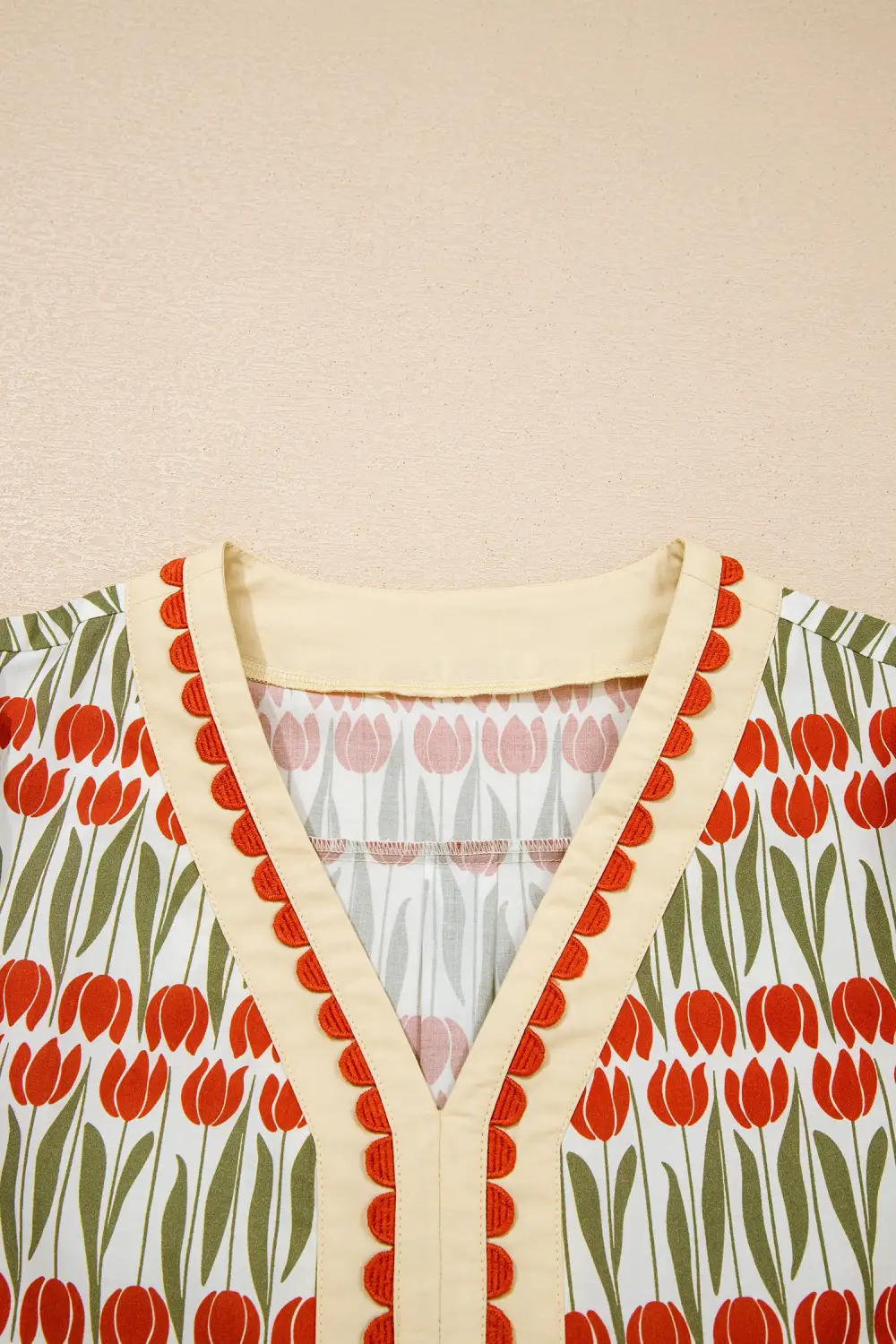 Soft Touch Floral Printed Cotton Blend Mini Dress