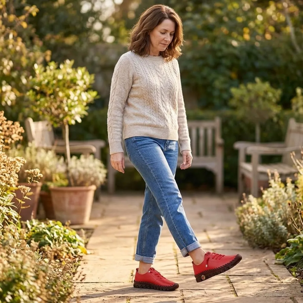 Hand-stitched PU Loafers