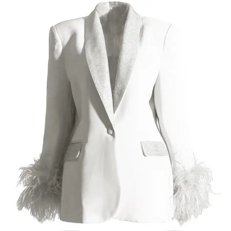 Studded Tailored Blazer