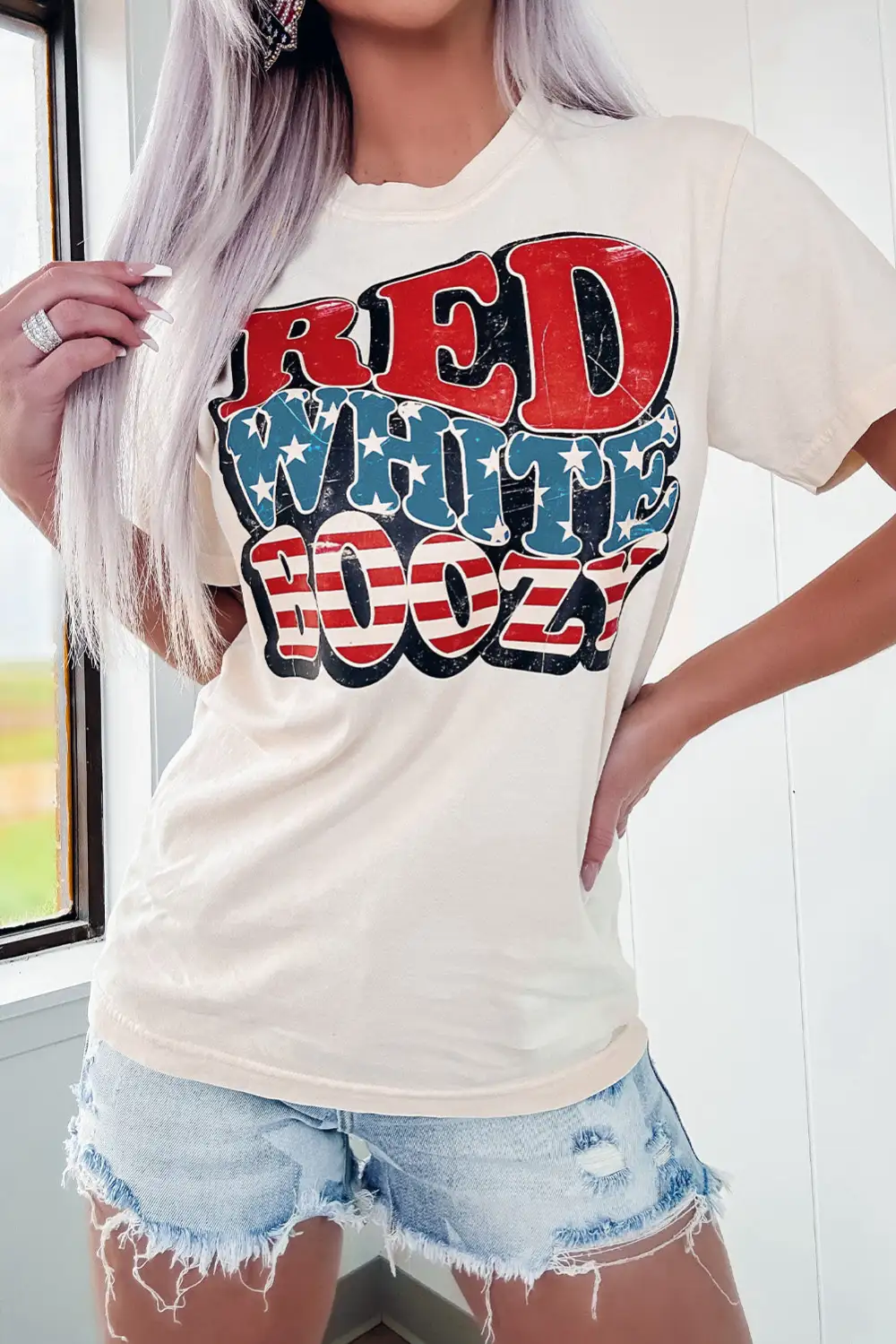 White Red White Boozy Stars