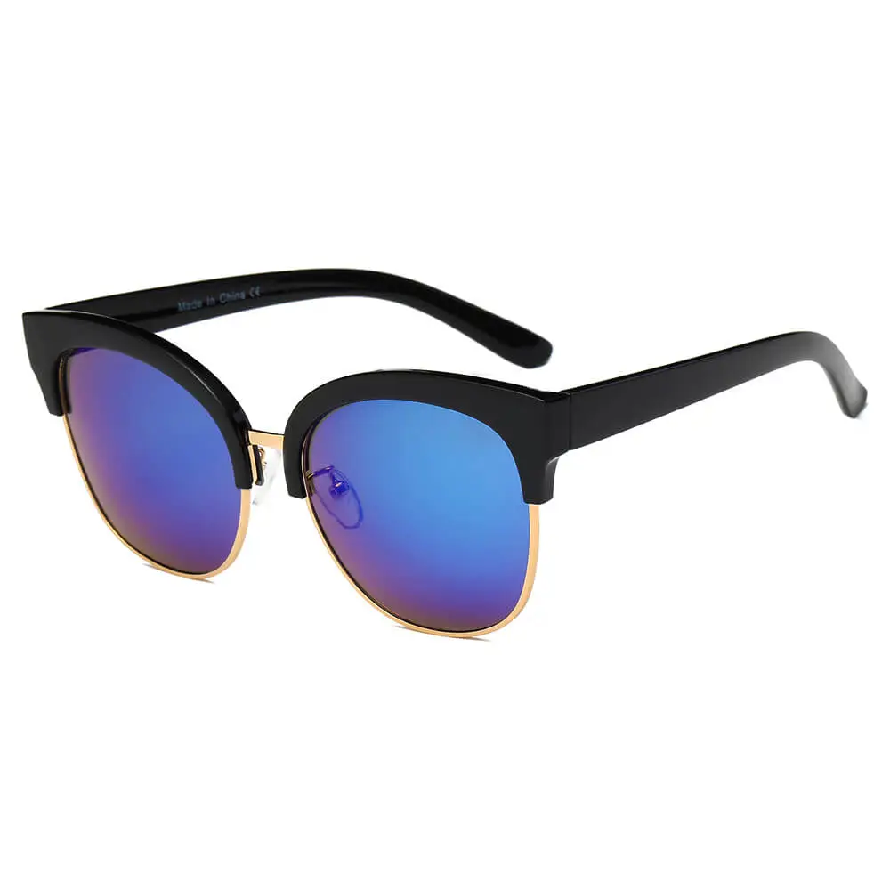 Wide Everyday Tinted Frame Sunglasses