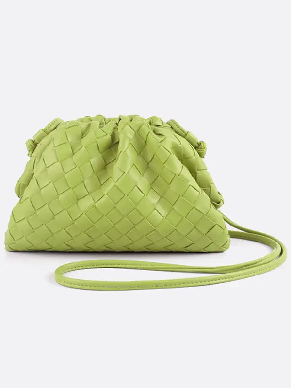 Woven Vintage Crossbody Bag