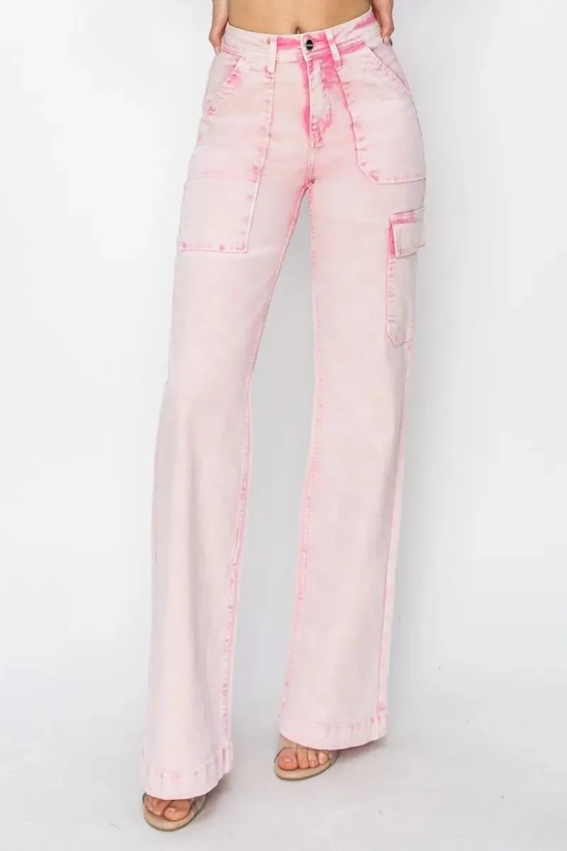 Cargo Jeans - High Rise - Everyday Denim