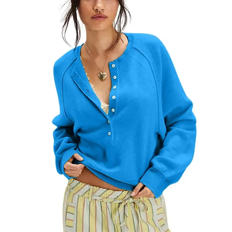 🔥 Limited-Time Sale — 40% OFF! 🔥 Women’s Long Sleeve Knitted Sweater Top — Effortless Elegance. Everyday Comfort.