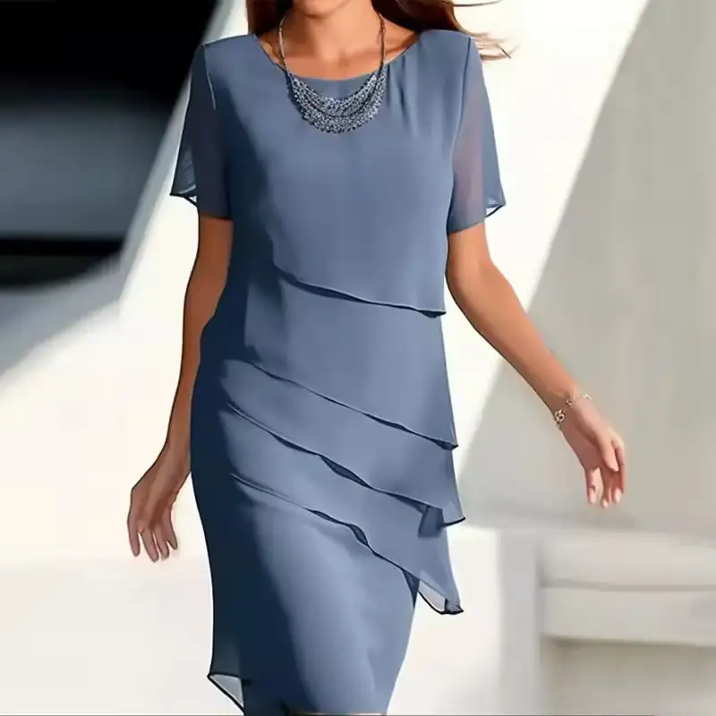 Refined Refined Women's Chiffon Midi Dress