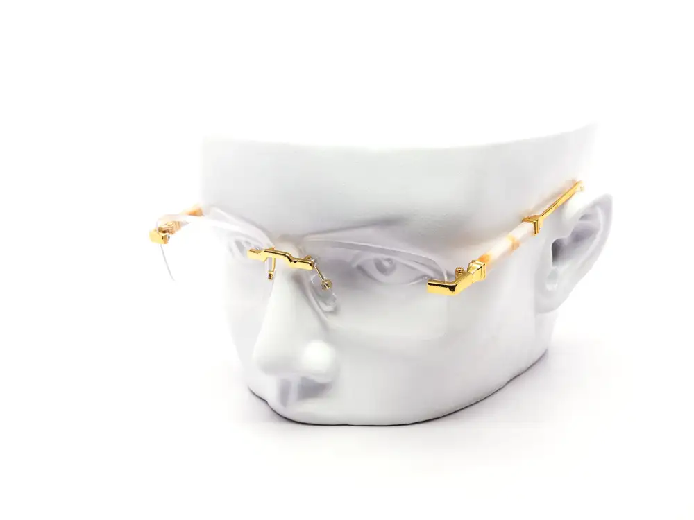 12-Pack Modern Rimless Rectangle Sunglasses