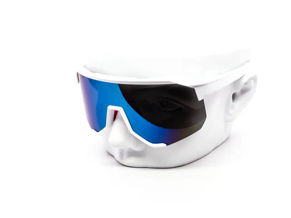 12-Pack Oversized Sport Shield Mirror Performance Sunglasses