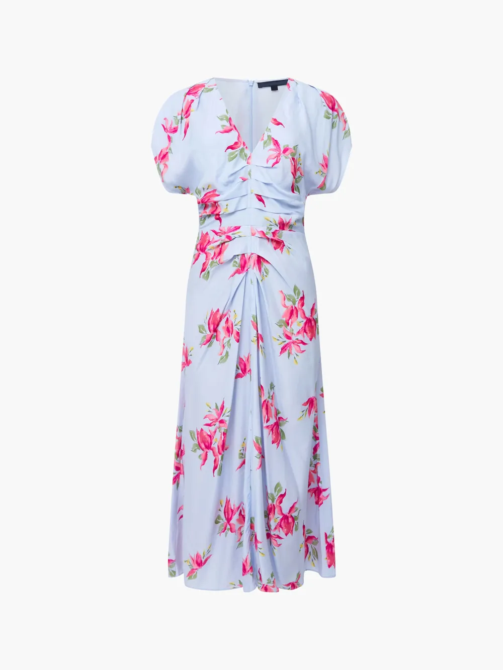 Easy And Stylish Playful Floral Print Dress