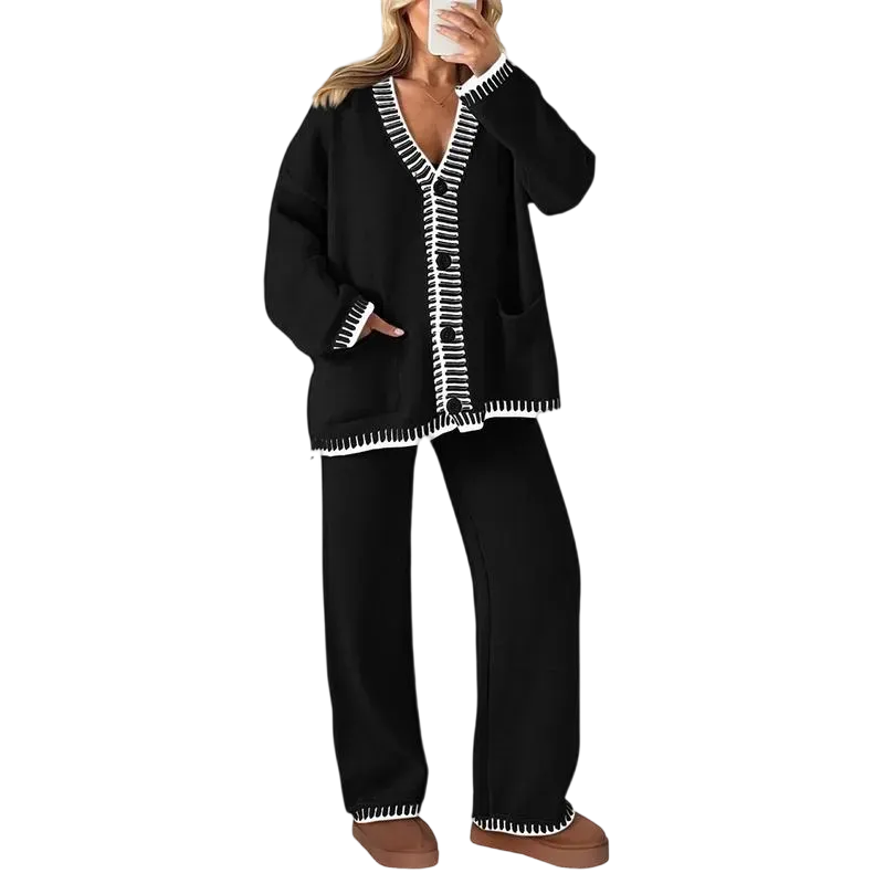 Women's two-piece winter knitted set[CLEARANCE ONLY FOR TODAY]