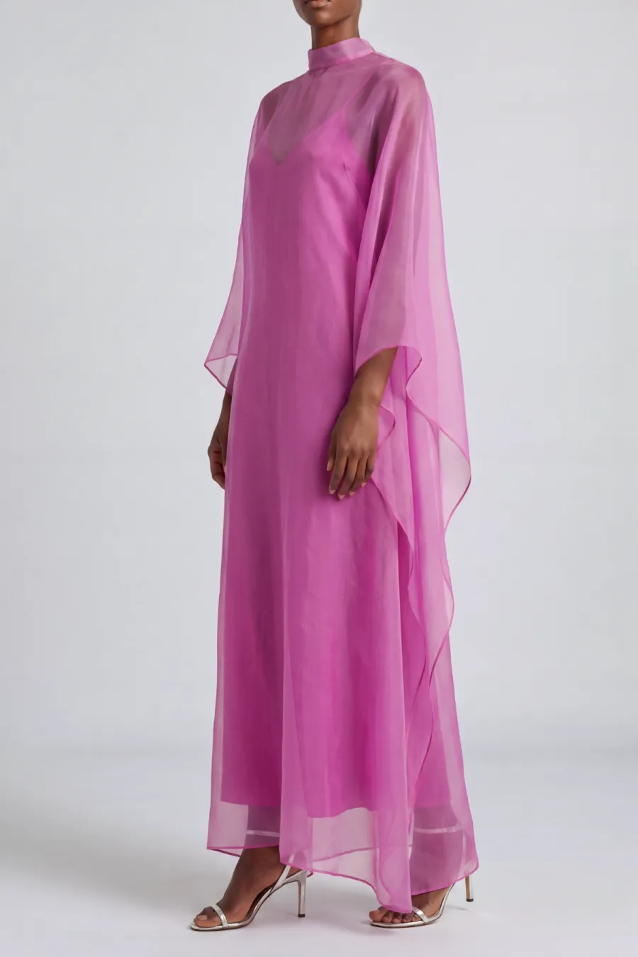 Classic High Neck Maxi Dress