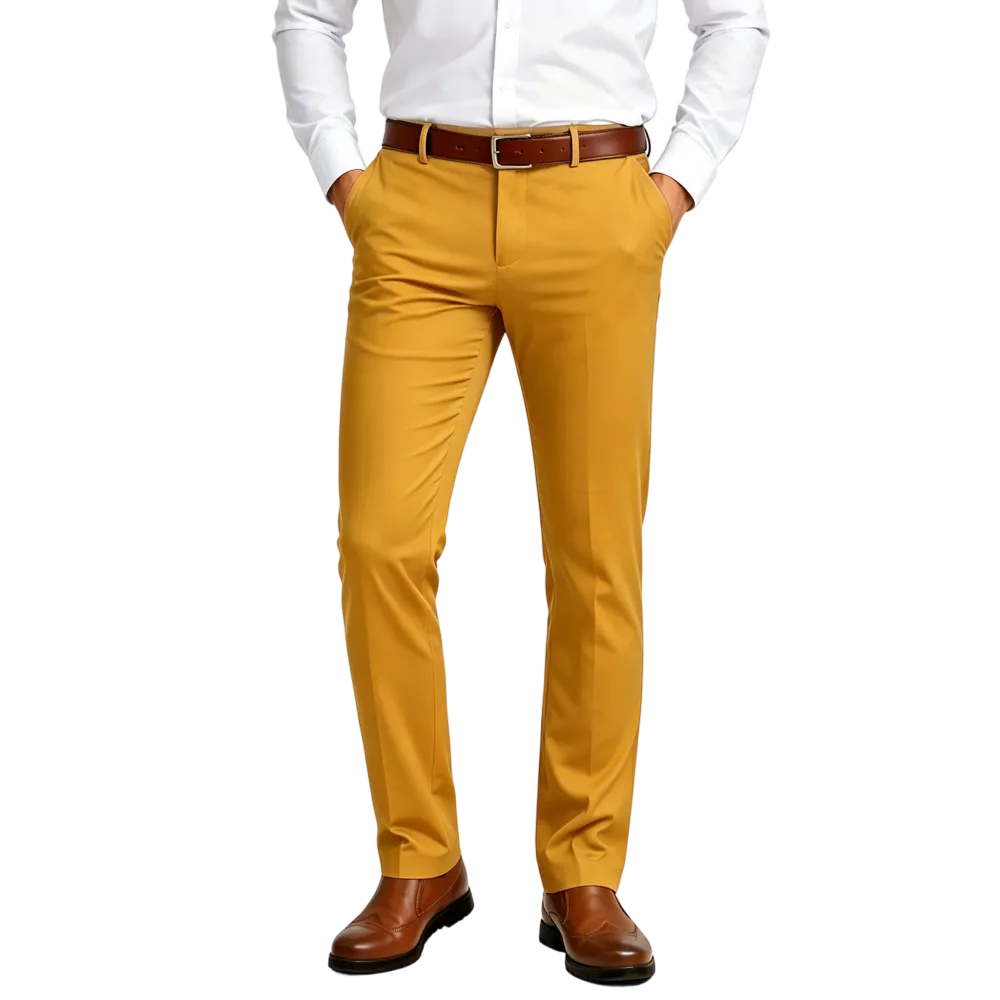 🔥 Men's Flex Stretch Slim Fit Pants | Casual Dress Pants (As low as $1.50 each!)