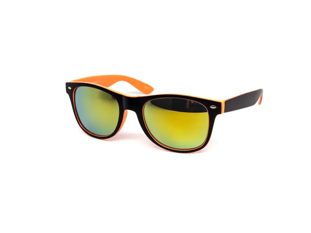 12-Pack Neon Retro Mirror Sunglasses