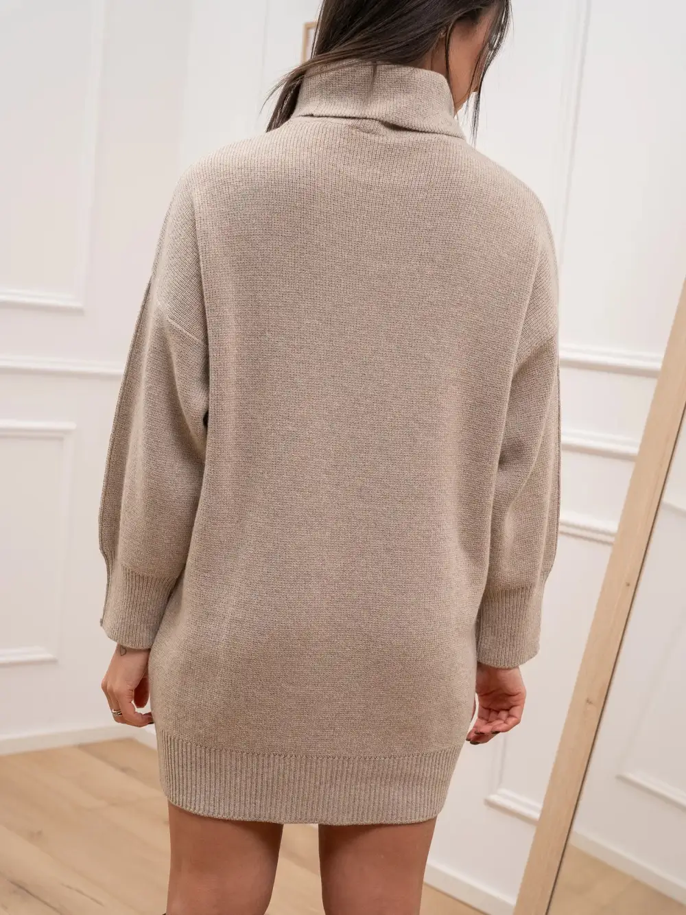 Easy Drape Casual Mini Dress