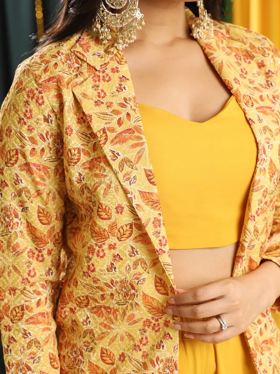 A Colorful Floral Embroidered Ladies' Jacket