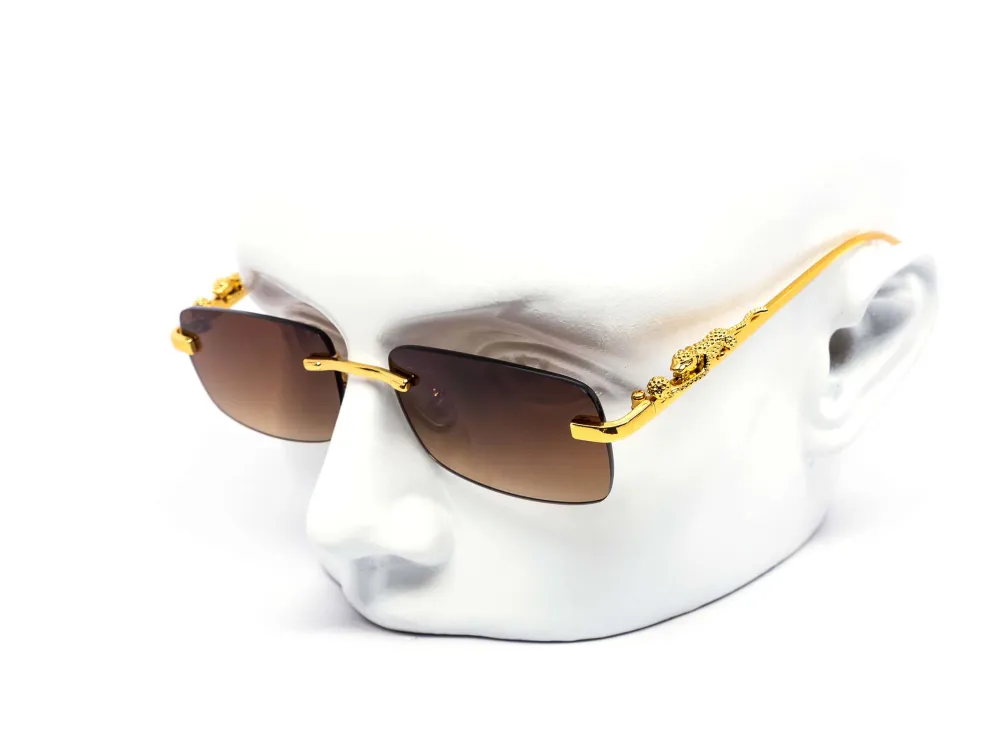 12-Pack Rimless Gradient Sunglasses