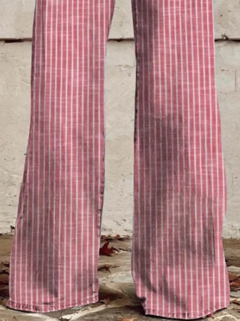 Sharp High Waist Wide Leg Denim Jeans