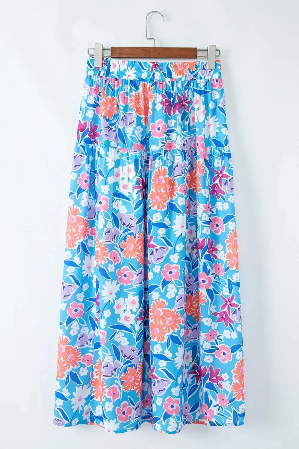 Draped Calm Printed Skirt