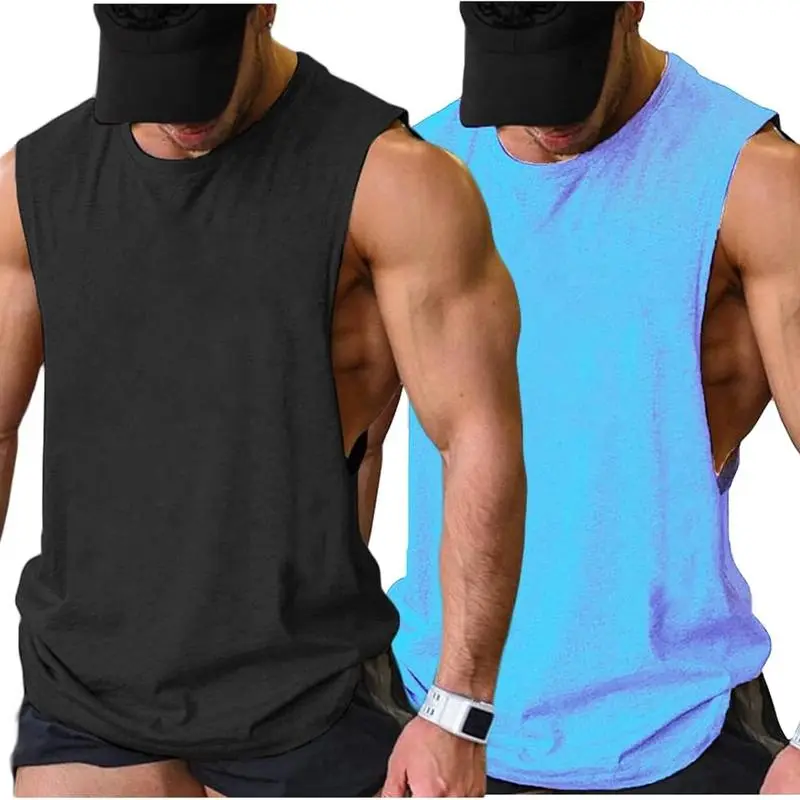 Men’s Workout Tank Top – Sleeveless Muscle T-Shirt for Gym, Training & Fitness