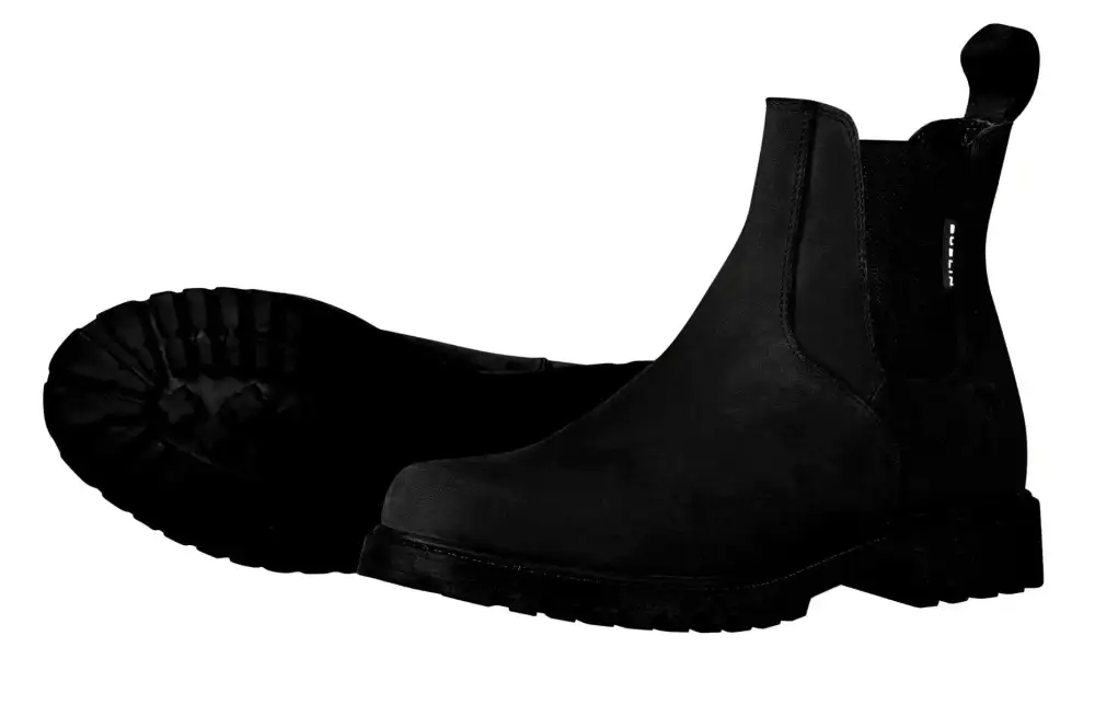 Refined Leather Comfort Riding Boots