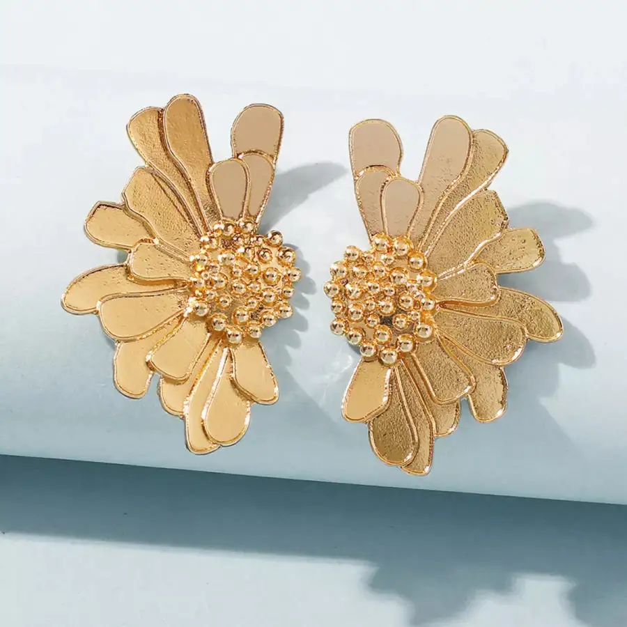 Classic Flower Stud Earrings