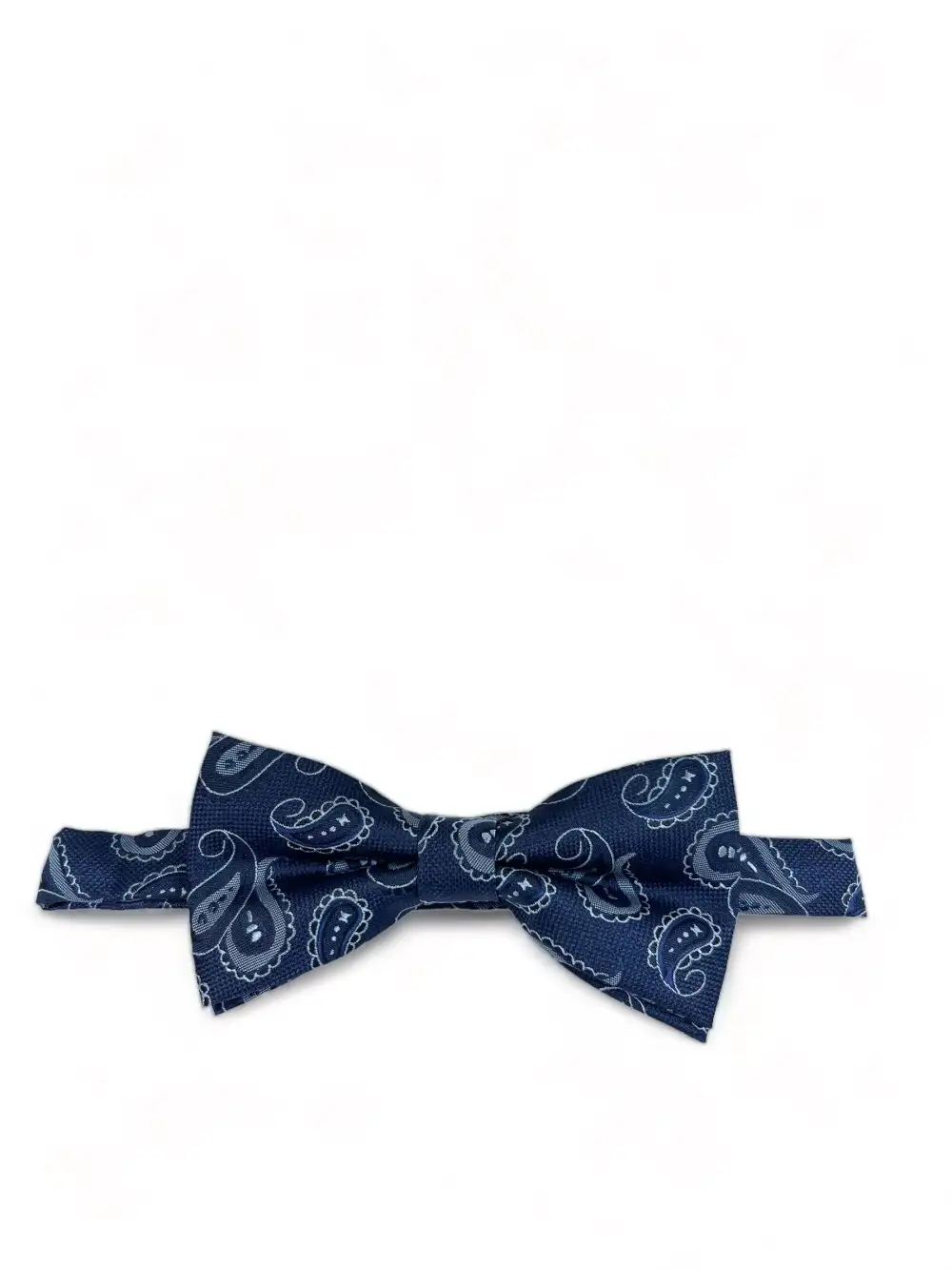 Tailored Paisley Polyester Pre-Tied Bow Tie