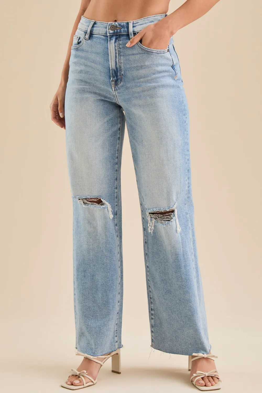 Straight Leg Jeans