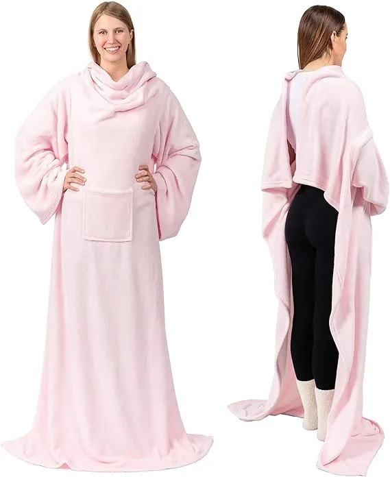 Wearable Blanket with Sleeves – Cozy Warmth You Can Wear  Snuggle. Relax. Stay Warm.