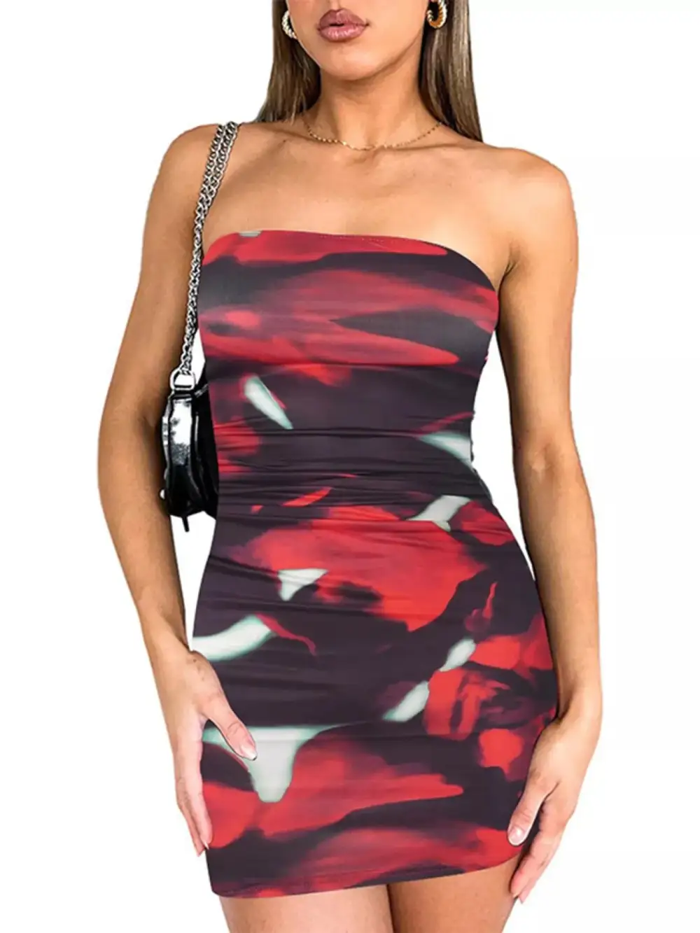 Tie Mini Dress
