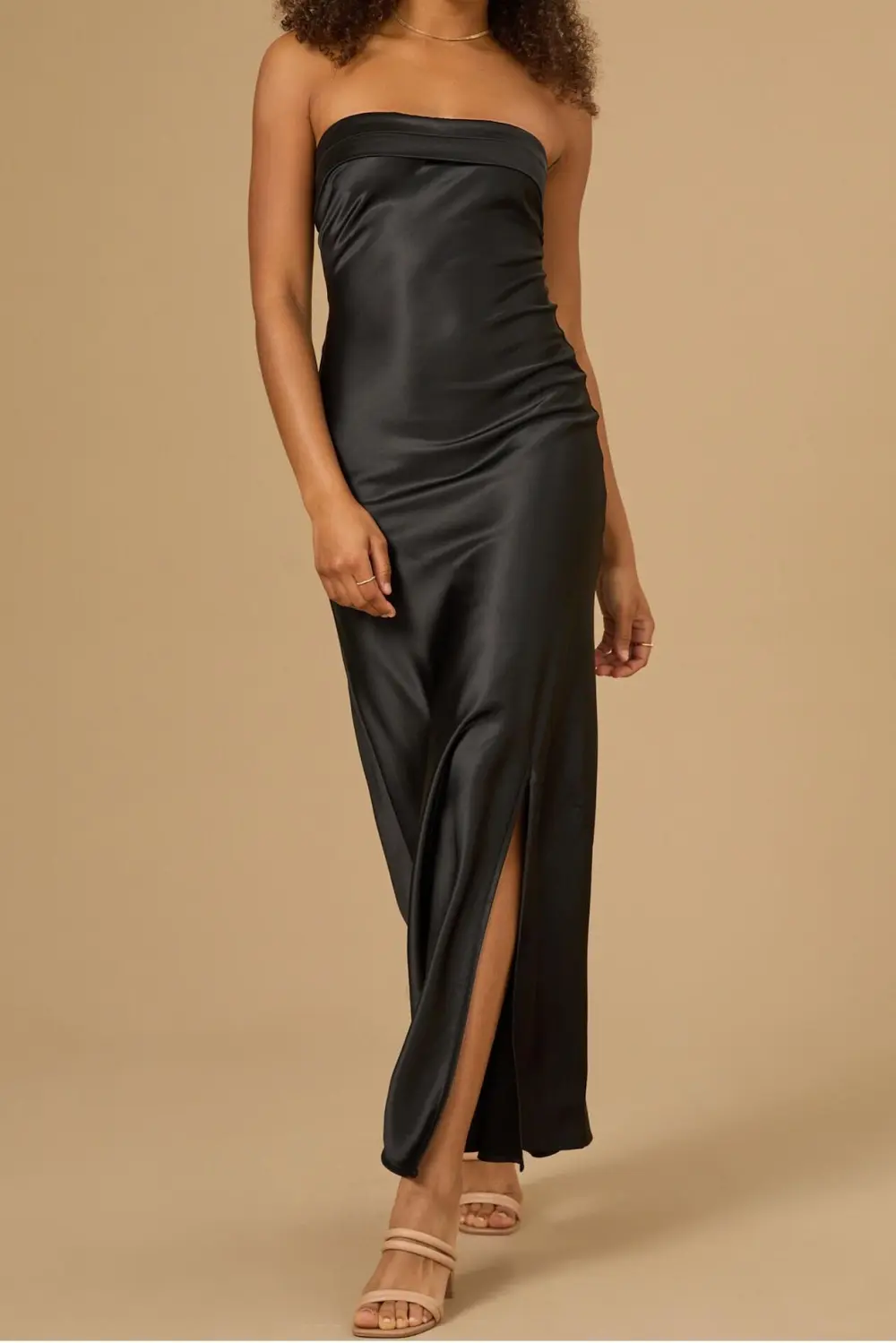 Strapless Maxi Dress