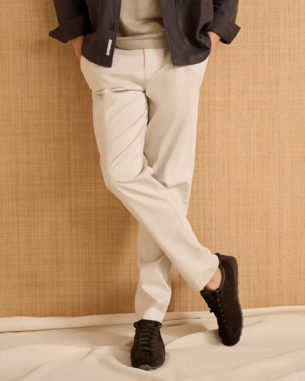 Cotton Lyocell Pull-On Pants