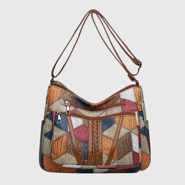 Relaxed Structured Leather Handbag
