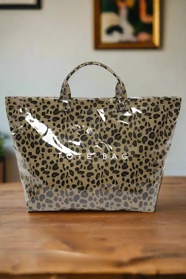Canvas Cotton Blend Tote Bag