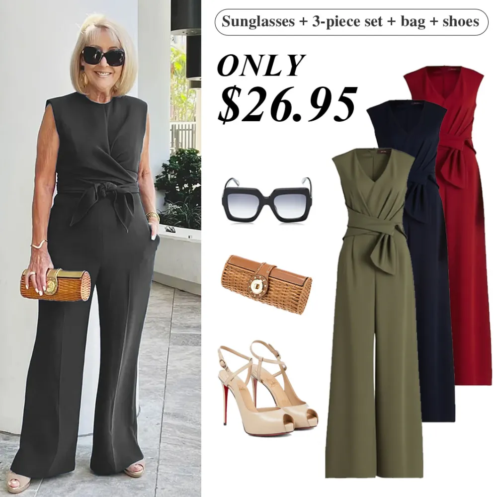 Sunglasses + 3-Piece Set + Bag + Shoes-ONLY 26.95