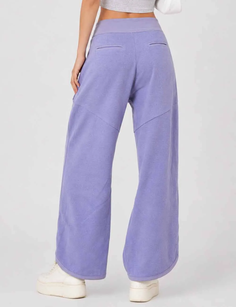 Pockets Pants Wide Leg Sweatpants