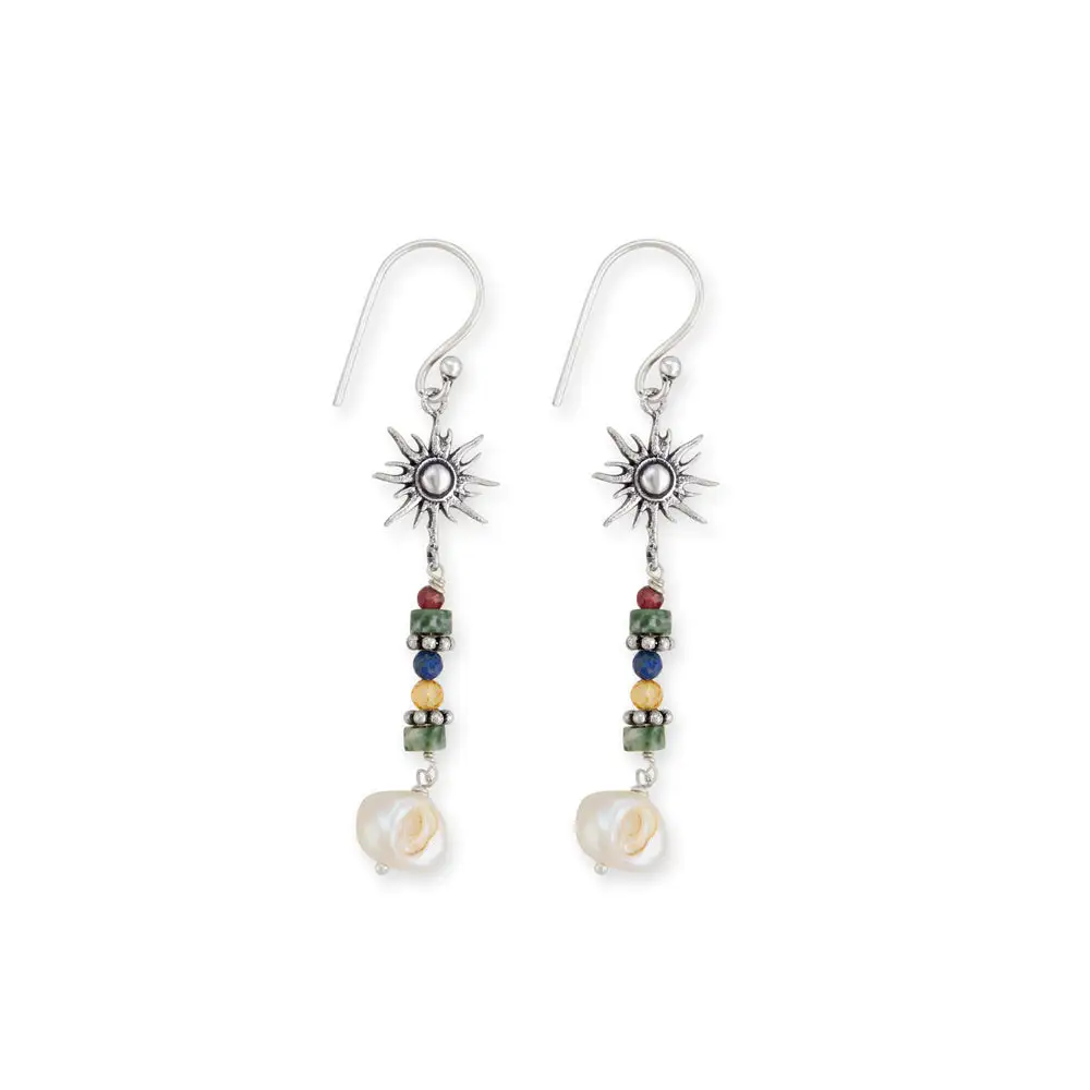 Ornate Bold Artful Statement Earrings