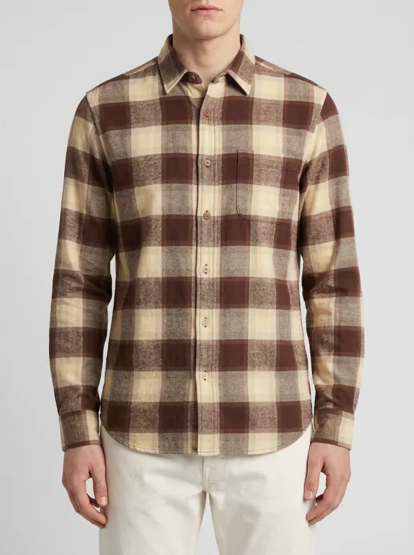Easywear Plaid Long-Sleeve Men's Long-Sleeve Shirt