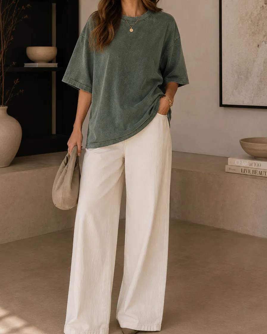 Layered Everyday Casual Tee
