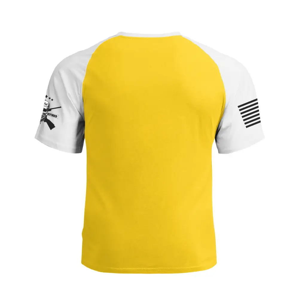 THEY REAL HEROES RAGLAN GRAPHIC TEE