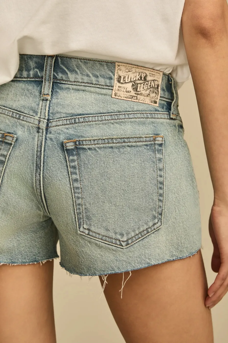 Embellished Blue Short