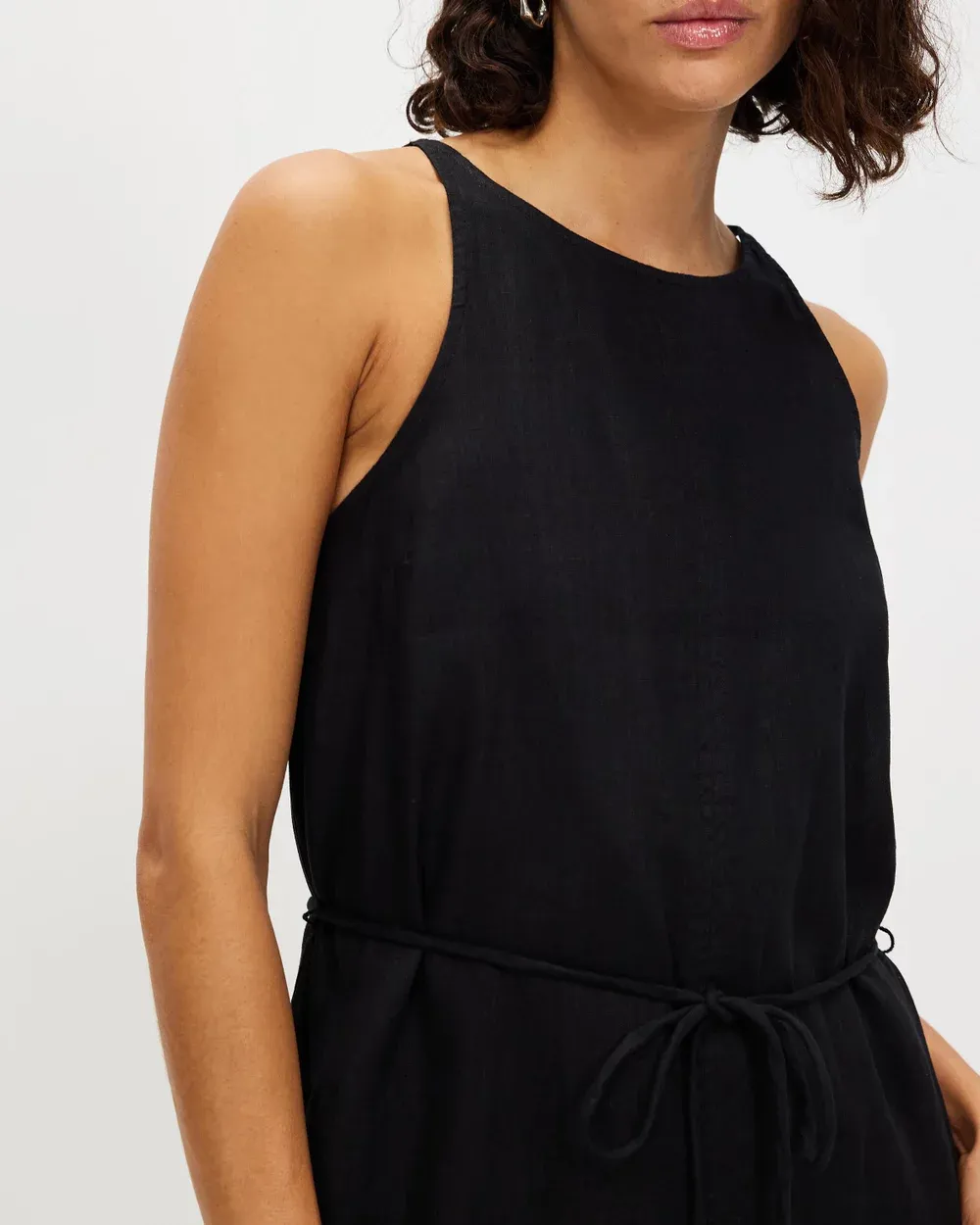 Linen Maxi Dress