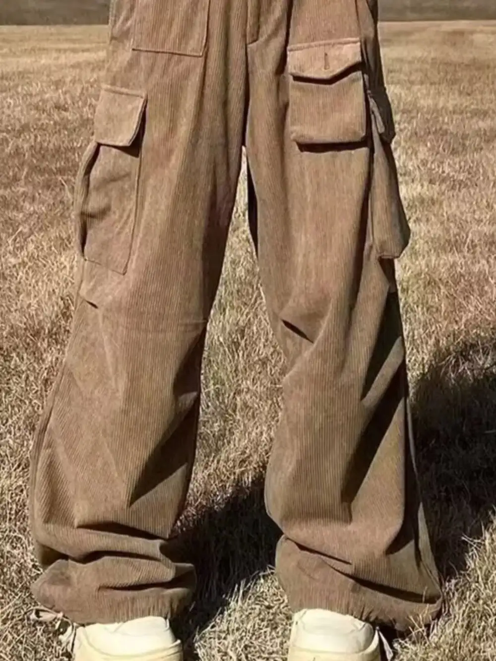 Men's Corduroy Cargo Pants