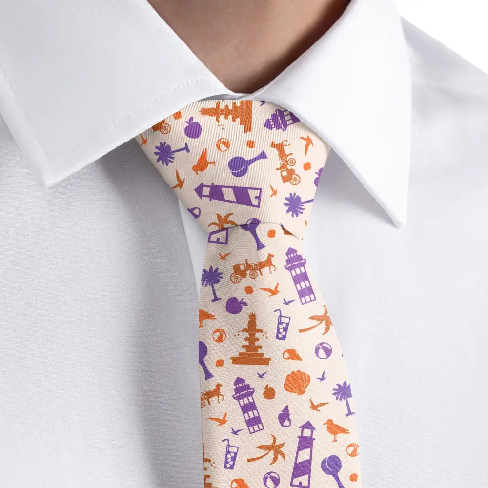 Timeless Heritage Emblem Design Necktie