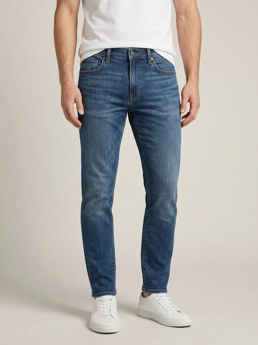 Versatile Slim Fit Flexible Denim Jeans